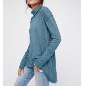 Free people open back sweater